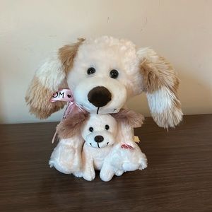 MOTHERS DAY Plush ear flapping & singing Mothers Day Dogs
